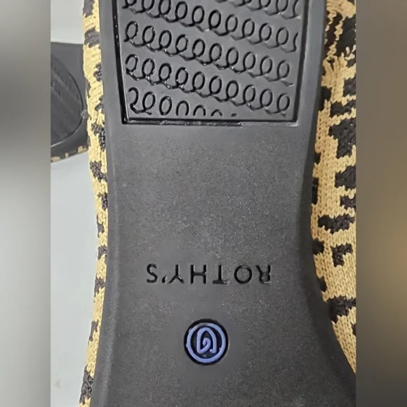 Rothy’s The Point Leopard Flats SZ 10 - Picture 8 of 8